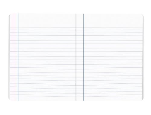 Caderno agrafado liderpapel smart din a4 80 f pautado 60 gr com dupla margem , Liderpapel , 51710 , 8423473517103